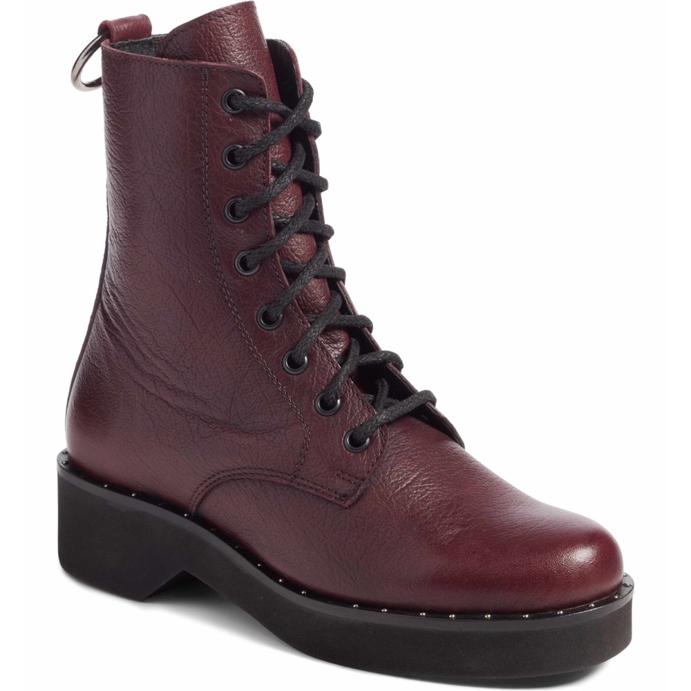 Steve Madden Rocco Combat Ankle Boots Size 7.5